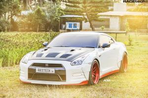 Nissan GT-R WideBody by RaceTech on ADV.1 Wheels (ADV005 TRACK) '2017